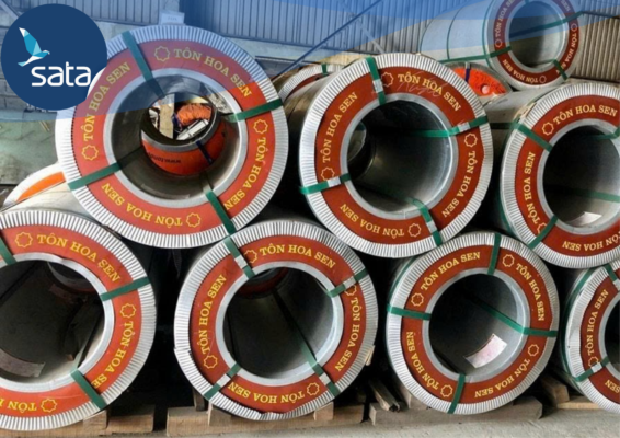 sản phẩm thép mạ màu cao cấp, được cấu tạo từ nhiều lớp vật liệu chuyên dụng nhằm đảm bảo độ bền cơ họcsản phẩm thép mạ màu cao cấp, được cấu tạo từ nhiều lớp vật liệu chuyên dụng nhằm đảm bảo độ bền cơ học
