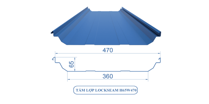 Tôn Seamlock Lợp Mái