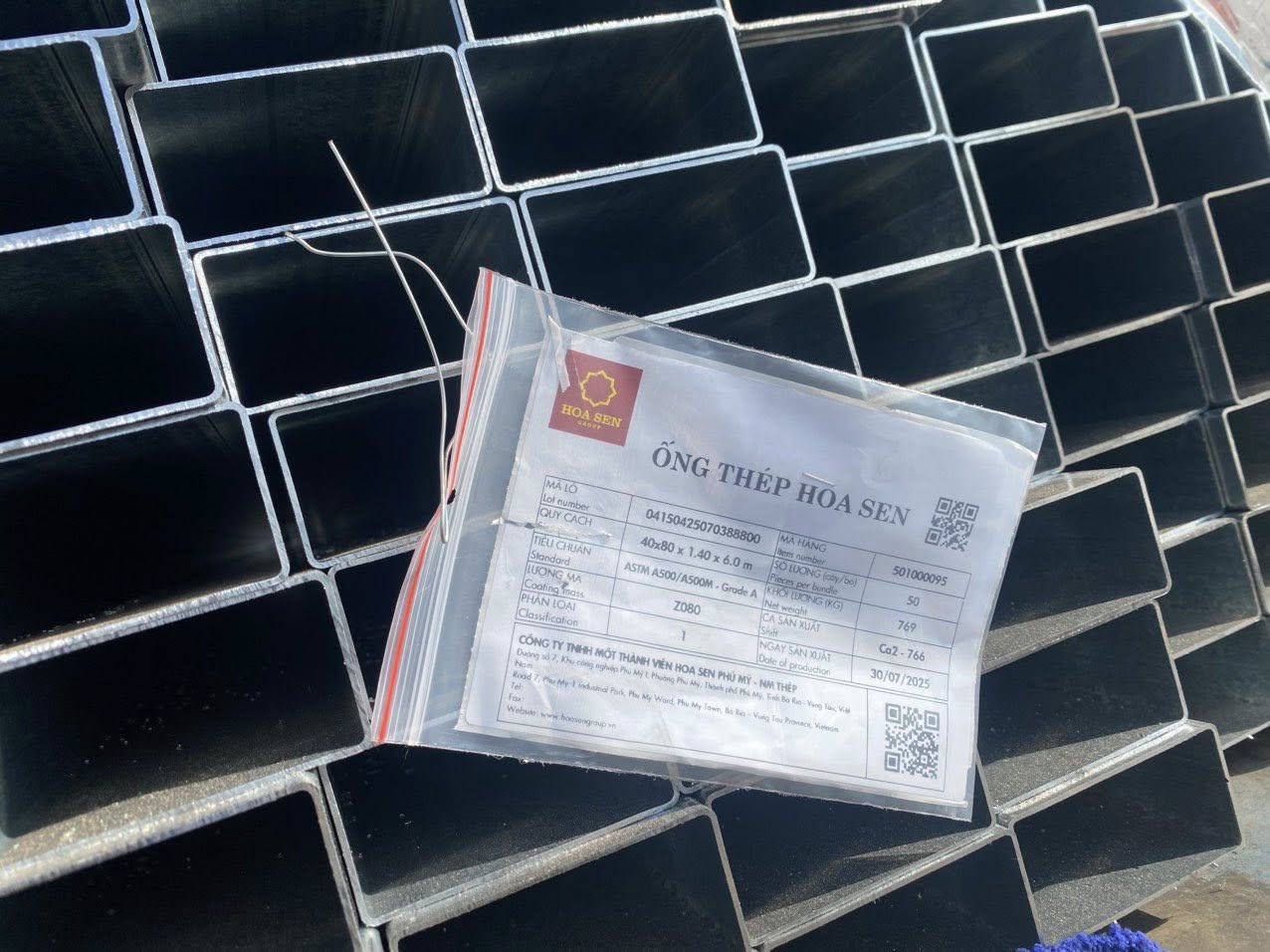 Thép Hộp Hoa Sen Thép hộp Hoa Sen