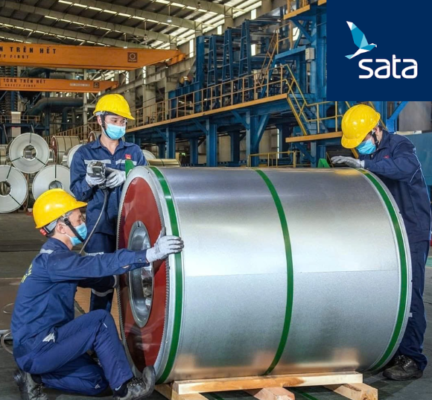 Tôn Hoa Sen được thiết kế với nhiều lớp bảo vệ mang lại hiệu quả chống ăn mòn cao