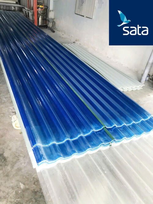 Tôn nhựa lấy sáng Hoa Sen