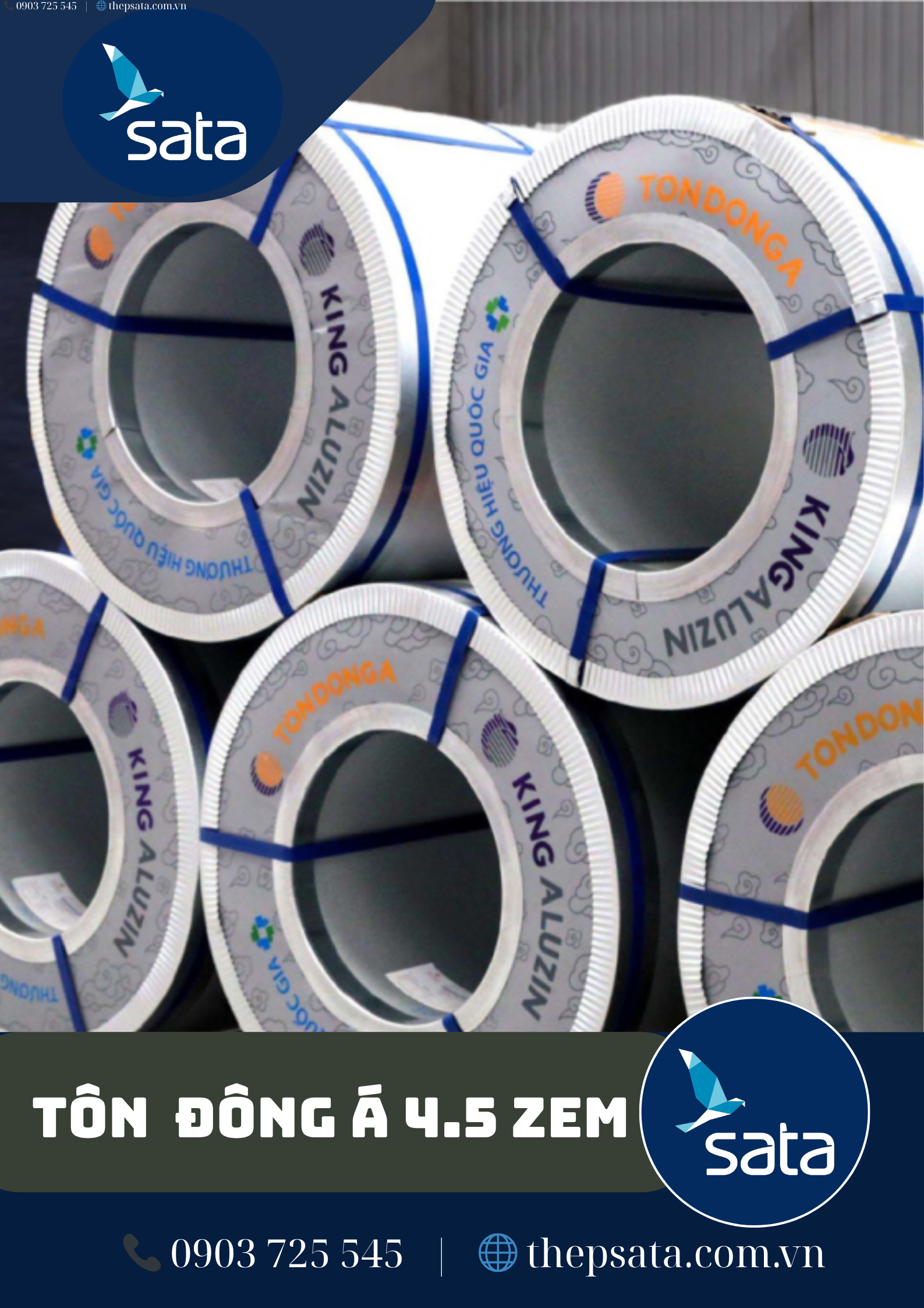 Tôn Đông Á 4.5 Tôn Đông Á 4.5 zem