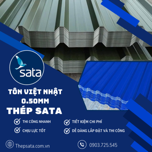 Tôn Việt Nhật 0.5mm