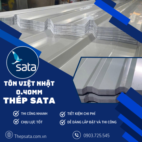 Tôn Việt Nhật 0.40mm