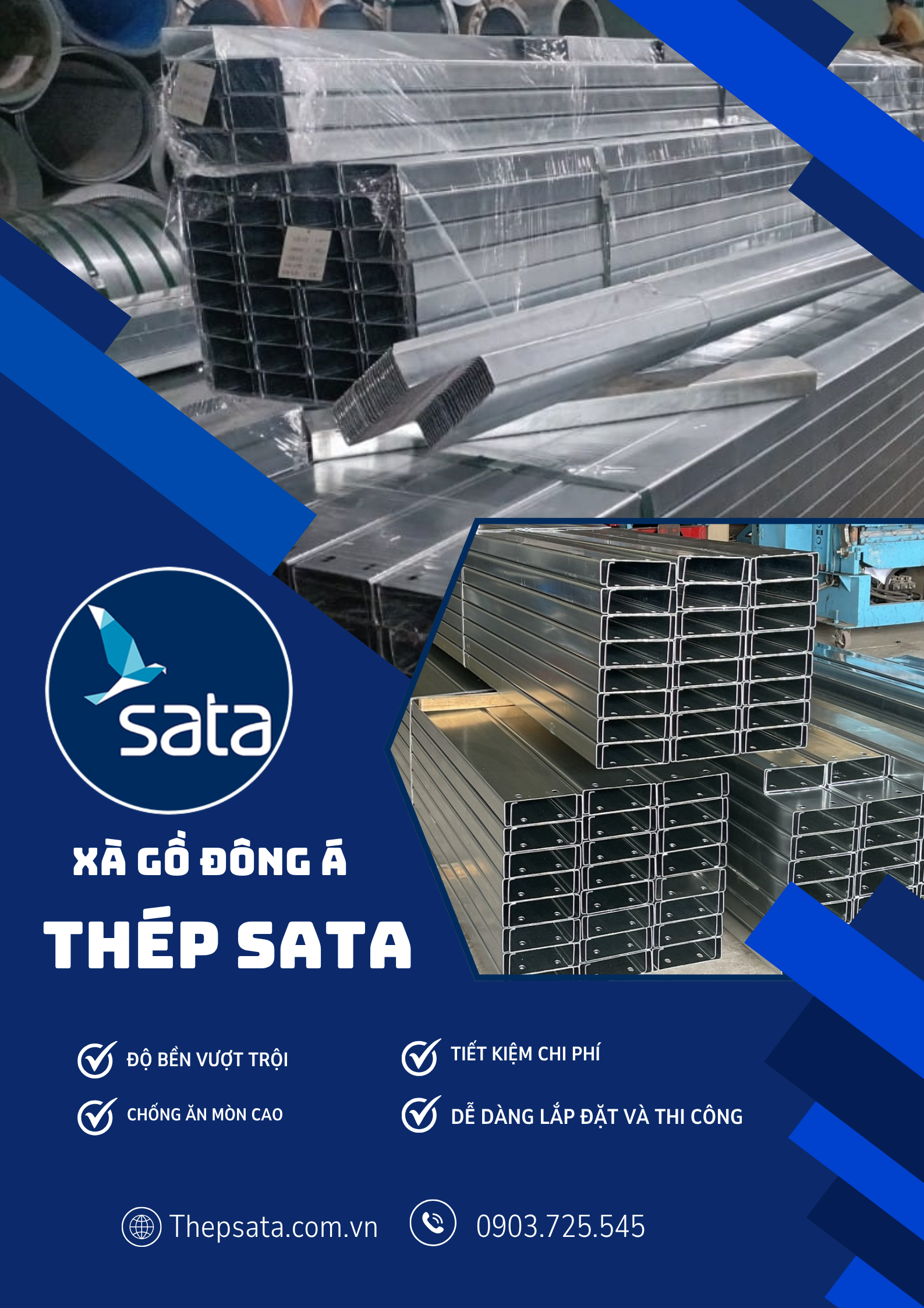 Xà gồ Đông Á Xà gồ Đông Á