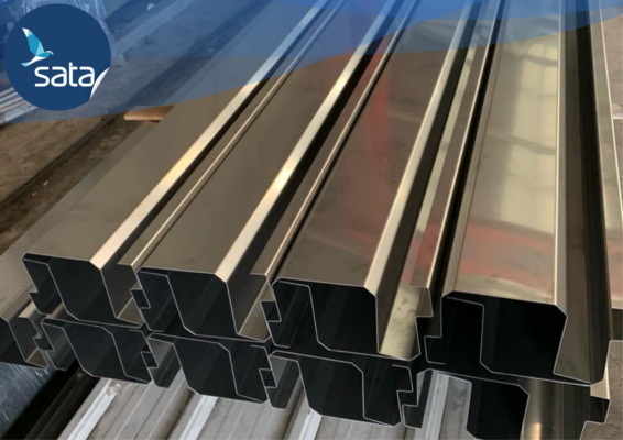 máng xối inox 201