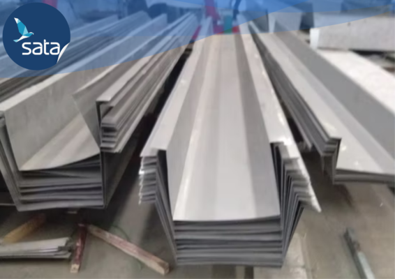 Máng inox 201 dập là sản phẩm được tạo hình từ tấm inox 201 thông qua quá trình chấn/dập bằng máy