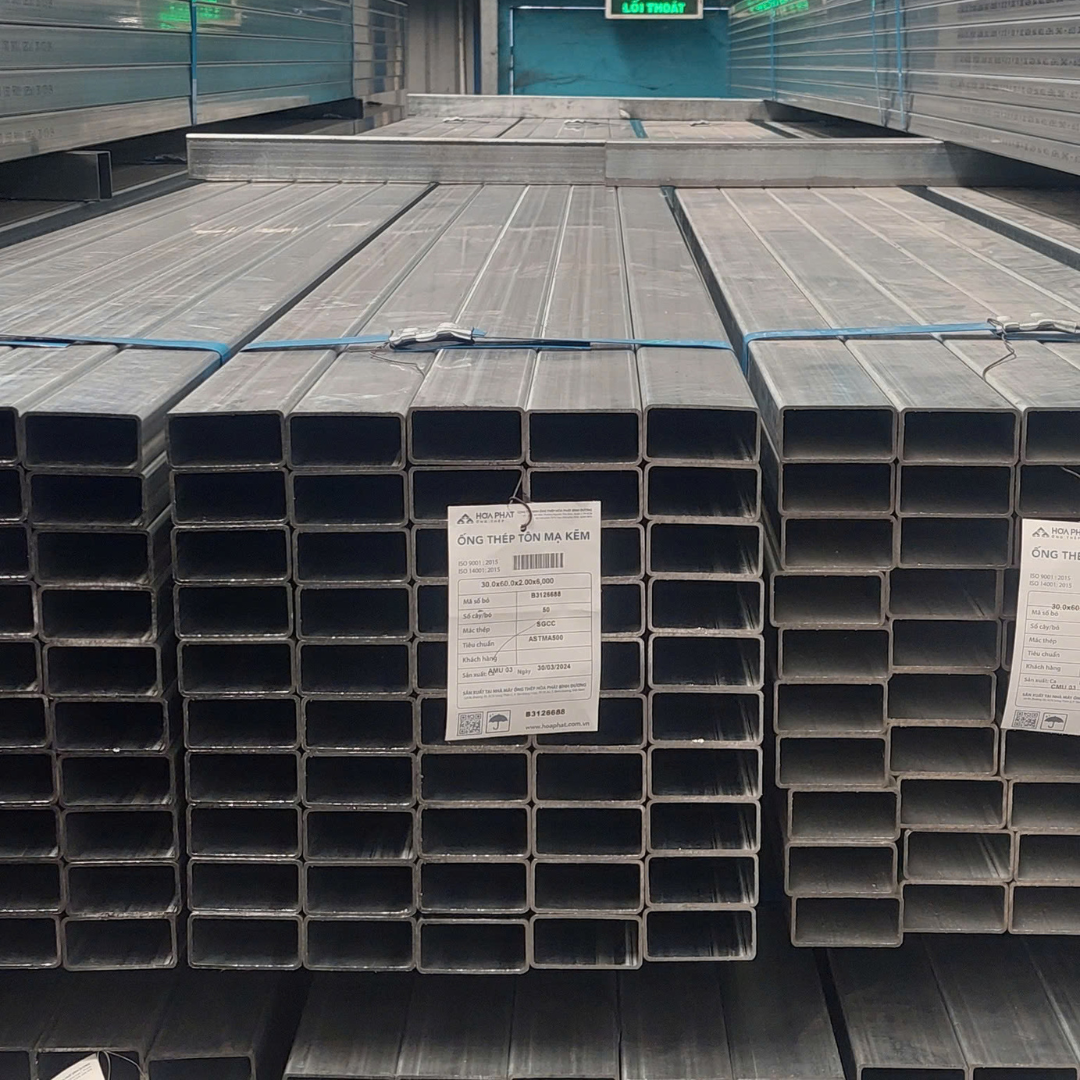 Sắt hộp mạ kẽm Sắt hộp mạ kẽm