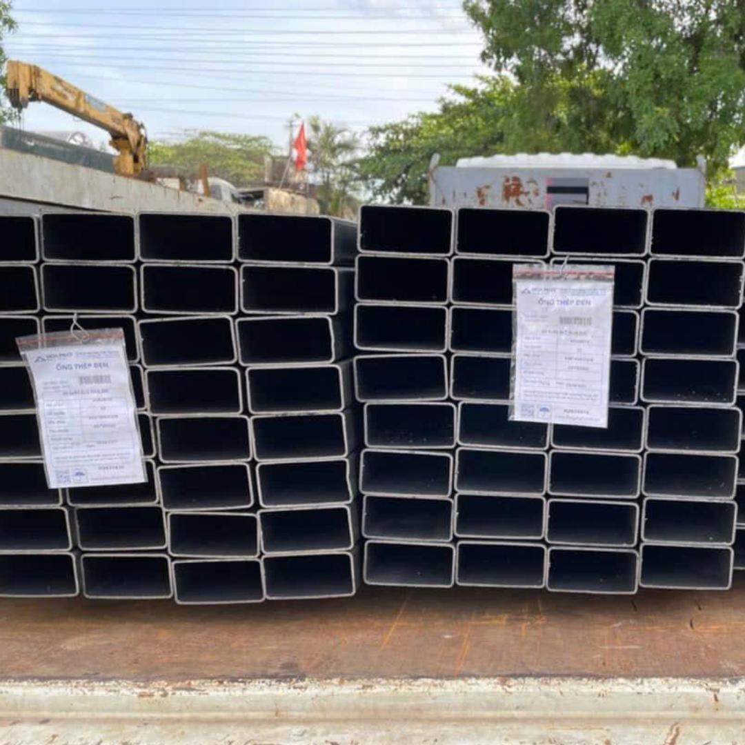 Sắt Hộp Mạ Kẽm 40x80 Hòa Phát Sắt Hộp Mạ Kẽm 40x80 Hòa Phát